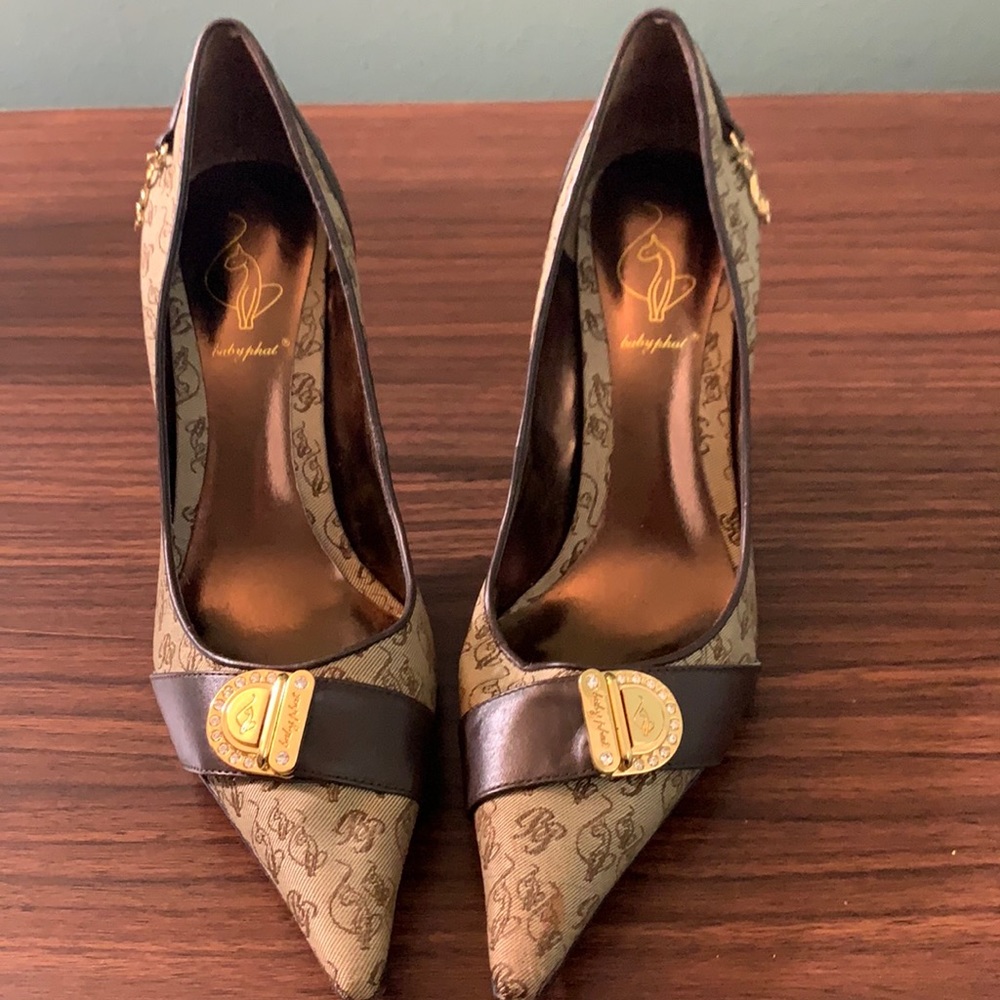 BabyPhat brown heels